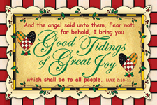 Good Tidings, Great Joy Christmas Pocket Card