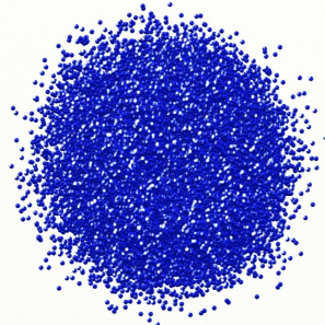 Blue Metallic Craft Glitter Flakes