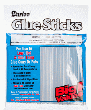 Mini Glue Sticks - Clear - All Temp