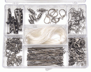 Antique Silver Jewelry Findings & Parts