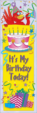 Its My Birthday Today Bookmark