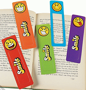 Smile Face Durable Bookmark