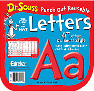 Dr Seuss Red Letters & Numbers Set