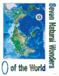 Seven Wonders of the World Bulletin Board Set