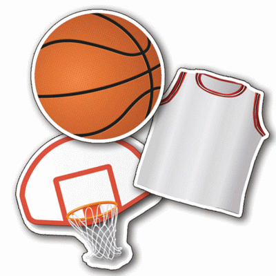 Class Deco Basketball Theme Cut-Out