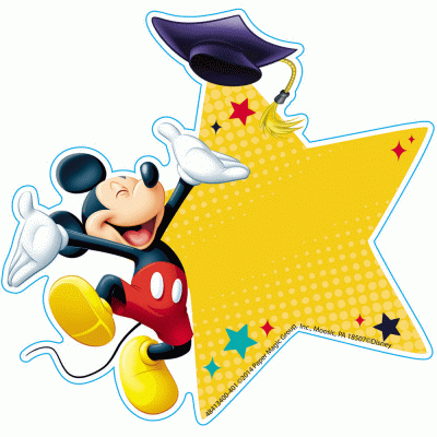 Class Deco Mickey Mouse Star Cut-Out