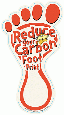 Reduce Your Carbon Footprint Cut-Out