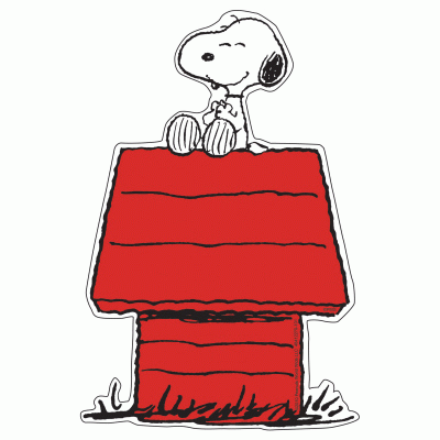 Class Deco  Snoopy Dog House Cut-Out