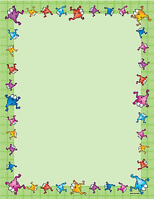 Colorful Frogs Classroom Chart