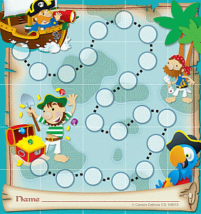 Pirate Treasure Hunt Mini Chart