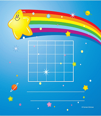Rainbow Star Mini Chart