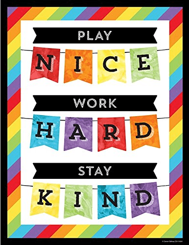 Play Nice, Work Hard, Stay Kind Poster