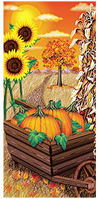 Fall Harvest Door Banner