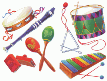 Kids Music Instrument Deco Kit