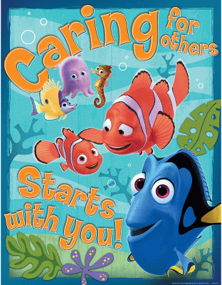 Finding Nemo...Caring for Others Poster