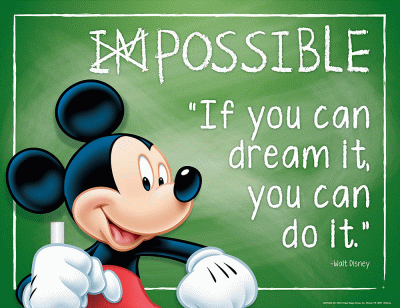 Mickey Mouse...Dream it, Do it Poster