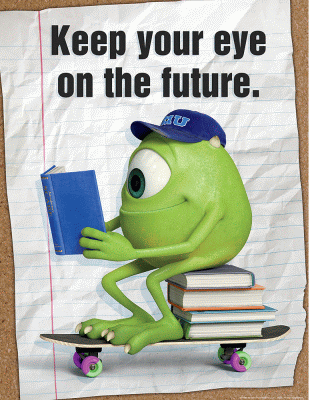 Monters University...Eye on Your Future Poster