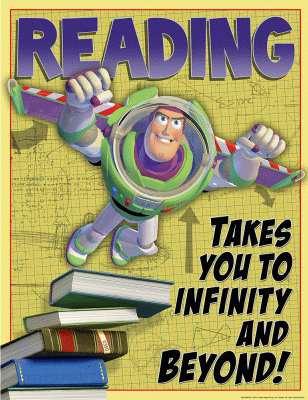 Toy Story...Reading to Infinity Poster