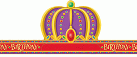 Happy Birthday Headband - Kings Crown