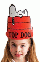 Snoopy Headband - Kids Size Crown