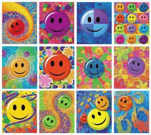 Happy Smiley Face Pocket Folders
