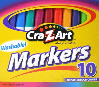 Cra-Z-Art Washable Markers - 10 pc