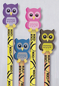 Hoot Owl Pencil Set