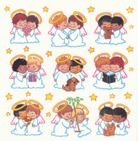Angel Baby Stickers