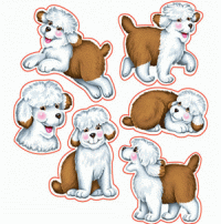Scout Cute Puppy Reward Stickers