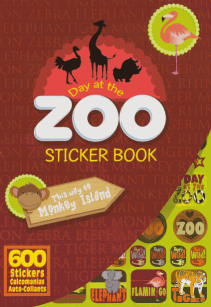 Zoo Themed Sticker Book
