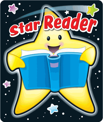 Star Reader Badge Stickers