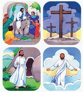 Life of Jesus - Important Events Stickers