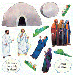 Jesus is Alive Resurrection Stickers