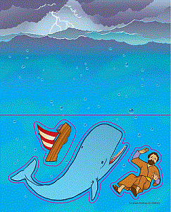 Jonah & the Whale Bible Story Stickers