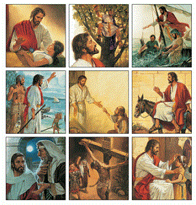 Ministry of Jesus Stickers