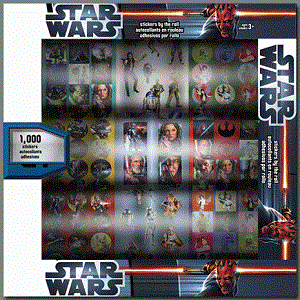 Star Wars Movie Stickers Rolls - Gift Boxed Set