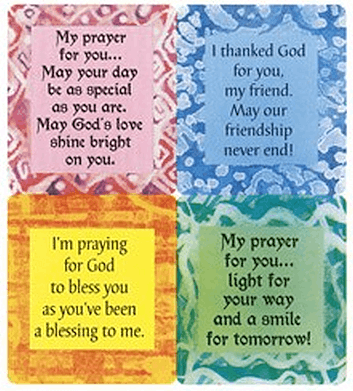 I Prayed for You Christian Stickers