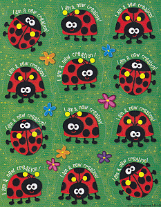 New Creation Lady Bug Stickers