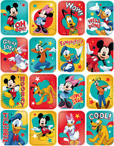 Disney Character Stickers- Changing Image Lenticular