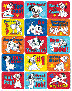 101 Dalmatian Stickers