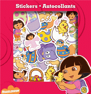Dora Explorer Easter Stickers