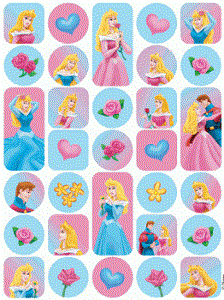 Sleeping Beauty Disney Princess Stickers
