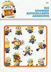 Dispicable Me Minion Movie Stickers