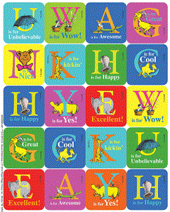 ABC Dr Seuss Stickers