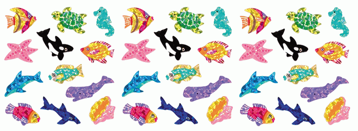 Mini Sea Creatures Stickers