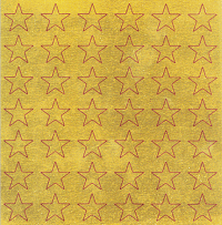 Gold Foil Star Stickers