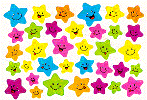 Cheerful Star Stickers