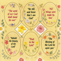 Blossoms & Blessings Scripture Verse Stickers