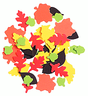 Autumn Leaves Foamie Stickers