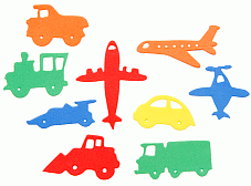 Cars & Trucks Foamie Stickers